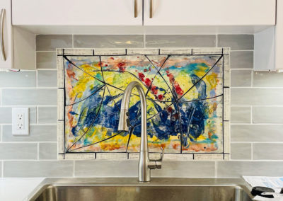 Burst of Joy 1 | Kitchen Backsplash