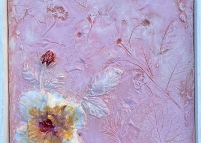Pink tile detail